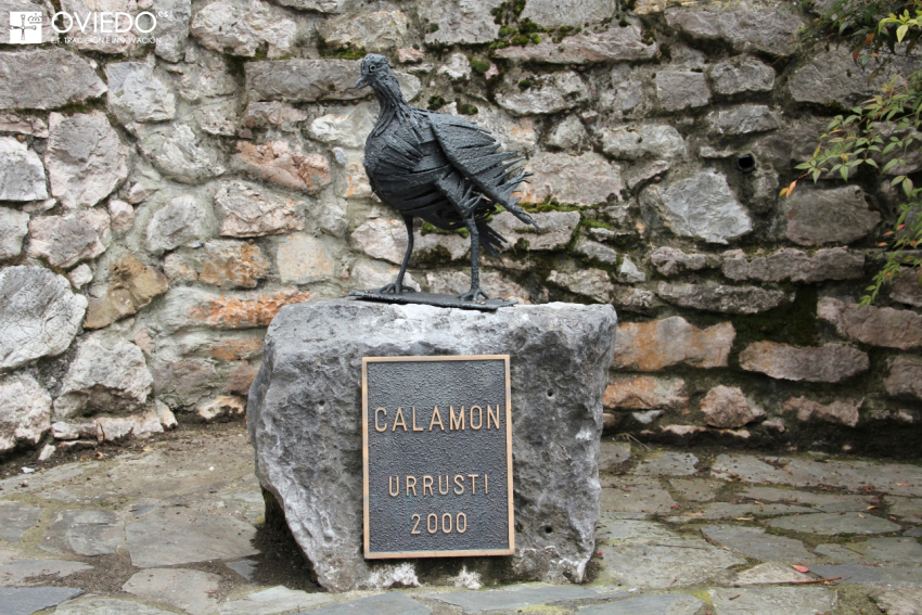 Escultura Calamón